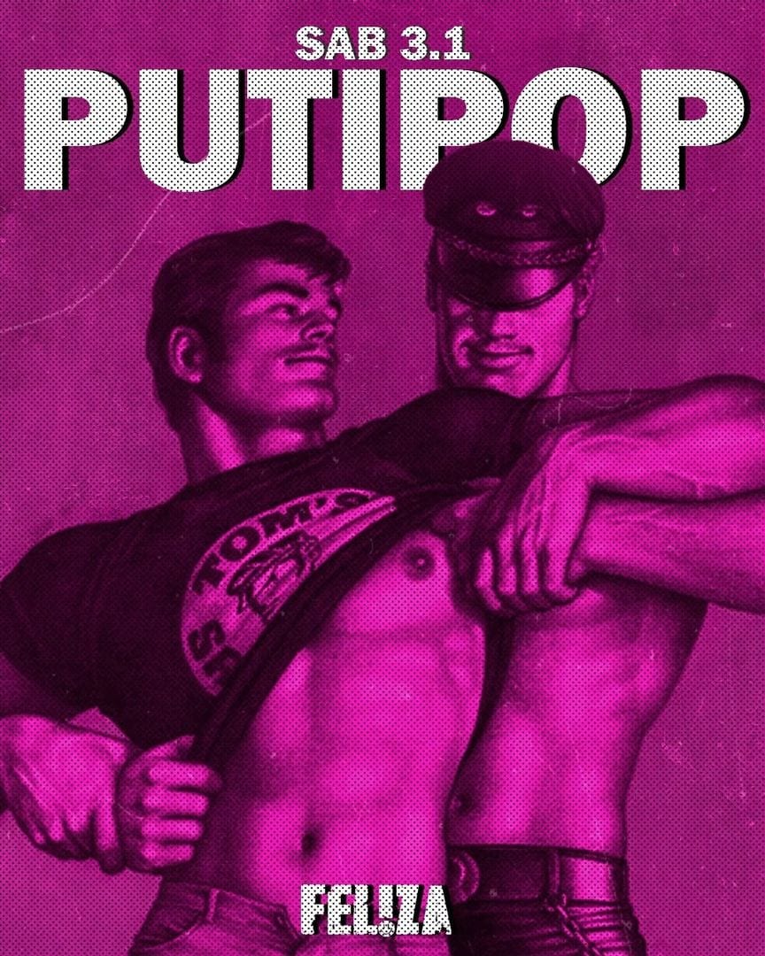 FEL!ZA Club LGBTIQ Buenos Aires — PUTIPOP: la nueva noche cuir

21h DRAGAKADABRA show drag 
23h EL SHOW DE SOCO Y 