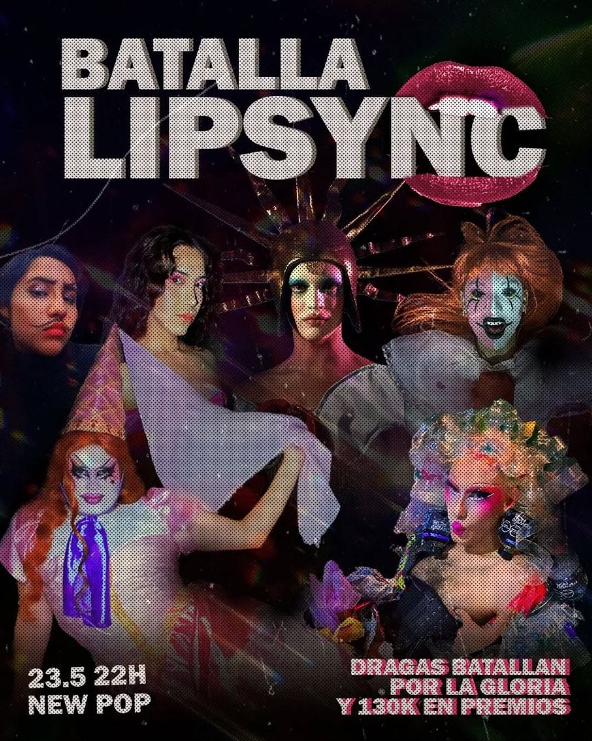 FEL!ZA Club LGBTIQ Buenos Aires — Batalla de Lipsync: NEW POP

5 dragas se enfrentan en el escenario por la gloria