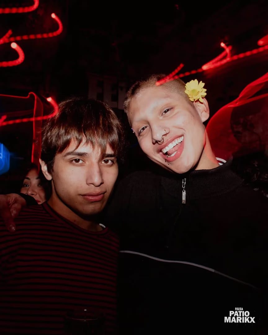 FEL!ZA Club LGBTIQ Buenos Aires — ×××××××VIERNES PATIO MARIKX ××××××
..............QUE NO TE LO CUENTEN...........