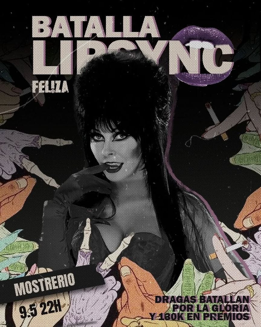 FEL!ZA Club LGBTIQ Buenos Aires — Batalla de Lipsync: MOSTRERIO

5 dragas se enfrentan en el escenario por la glor