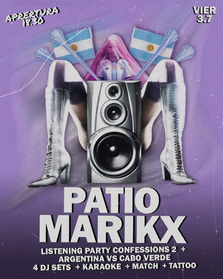 FEL!ZA Club LGBTIQ Buenos Aires — ×××××××VIERNES PATIO MARIKX ××××××
..............QUE NO TE LO CUENTEN...........